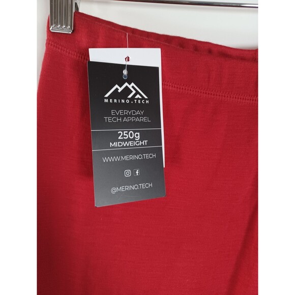 Merino Tech Pants Merino Wool 250g Women's Small Base Layer Midweight Hiking - Picture 2 of 9